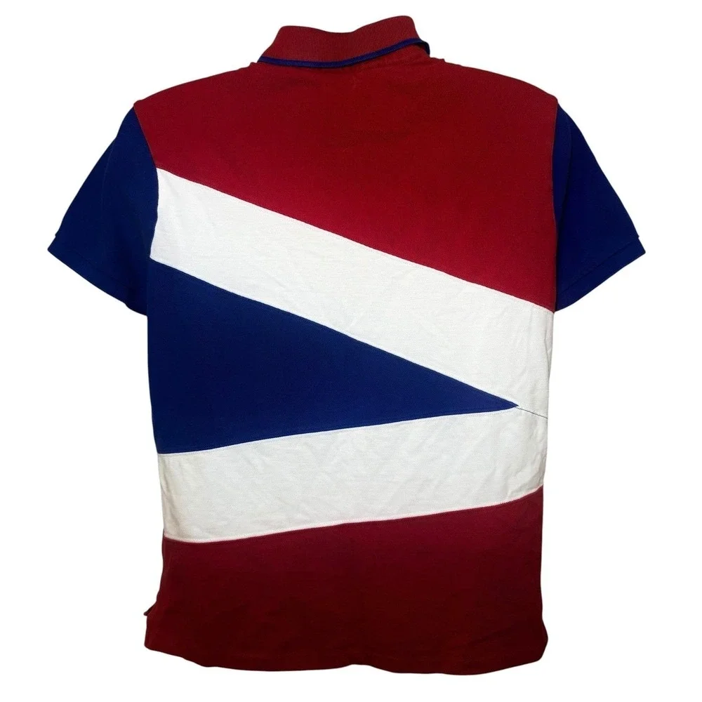 Polo Ralph Lauren 1967 Yacht Club Big Pony Polo Shirt Mens Large Custom Slim Fit